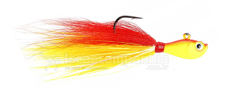 Isca Maruri Jig Speed Streamer 10g 4/0 Cor 1 - Martinelli Pesca e