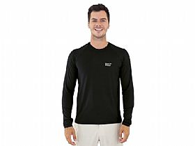Camiseta Poliamida Mar Negro Fishing Preto - Sem Capuz e Com Luvinha