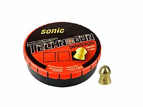 Chumbinho Technogun Sonic Gold Latonado 4,5mm - 250un