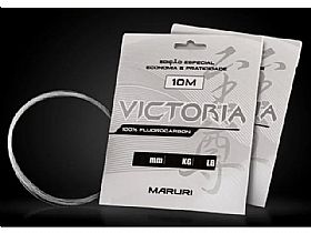 Linha Mono Fluorocarbon Maruri Victoria - 0,35mm 15,4Lb 10m