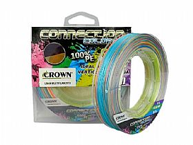 Linha Multi Crown Connection 9X Colorful 9 Fios - 0,47mm 100Lb 200mts